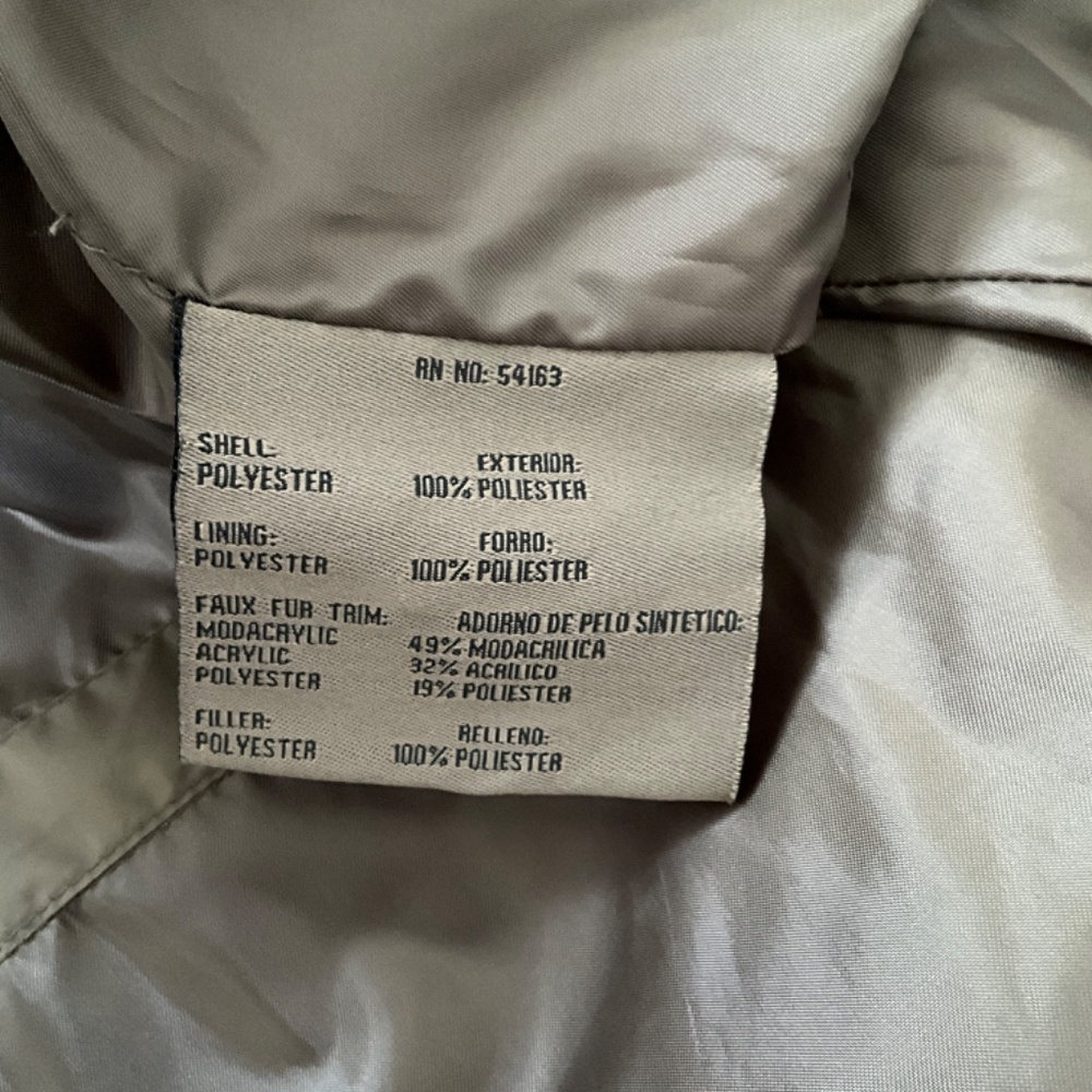 MARC NEW YORK Quilted Hooded Jacket Small Olive Brown - Picture 3 of 12